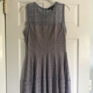 BCBG MaxAzira Blue Lace Dress